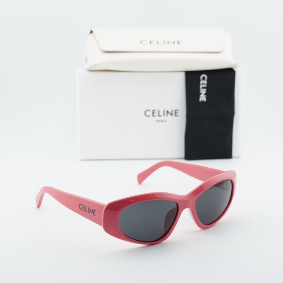 Celine CL40279U 72A Cat Eye Sunglasses - Pink/Grey main image 5